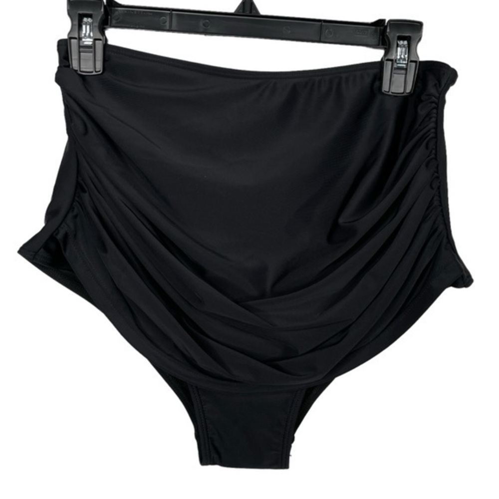 Cocopear Maternity High Rise Bikini Bottoms - Black